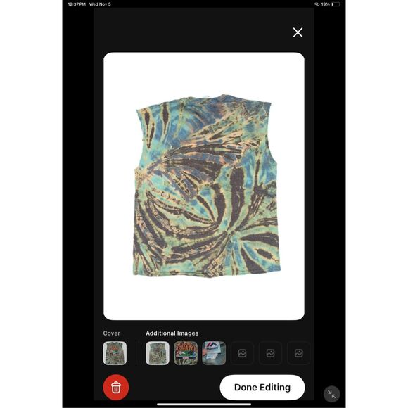 Denver Broncos vs. Carolina Panthers Mile High Rematch Tie-Dye Tee - Picture 2 of 5